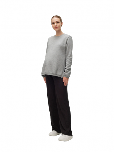 Maternity Jumper MLKATHRIN, Mama;licious (Grey) 5