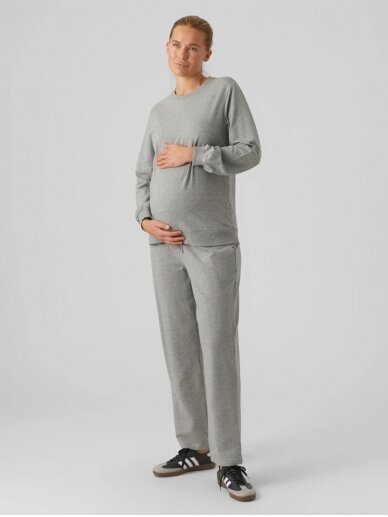 Maternity Jumper, Mama;licious (Grey) 4