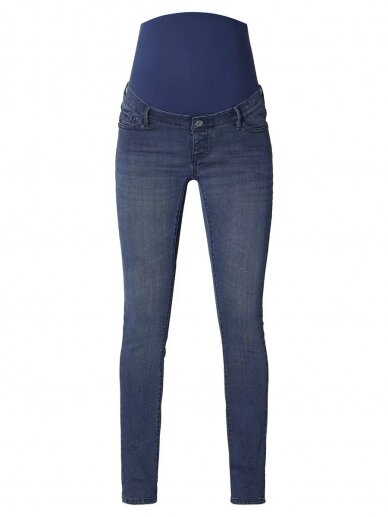 Maternity jeans Austin over the belly Skinny, Blue Denim, Supermom