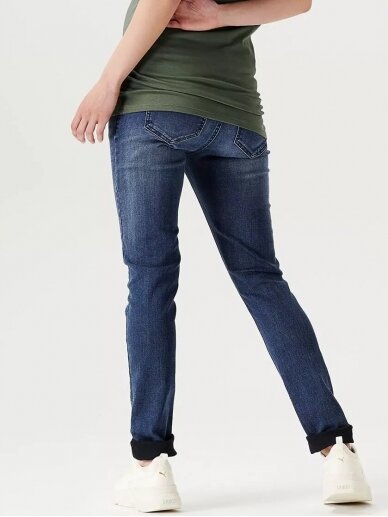 Maternity jeans Austin over the belly Skinny, Blue Denim, Supermom 1