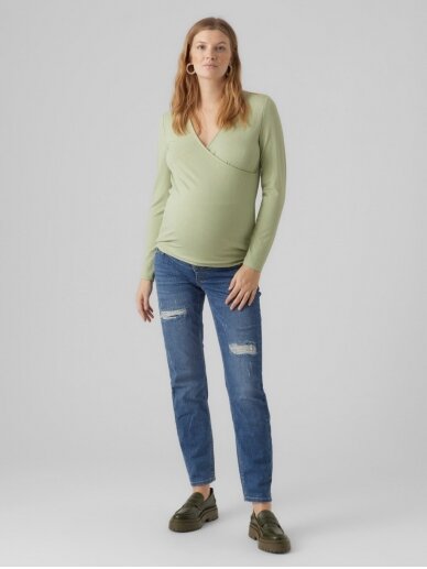 Maternity jeans, MLCEDAR, Mama;licious (blue) 2
