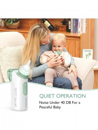 Electric nasal aspirator for babies, Momcozy 8