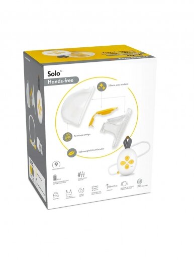 Electric breast pump Solo Hands free, Medela 4