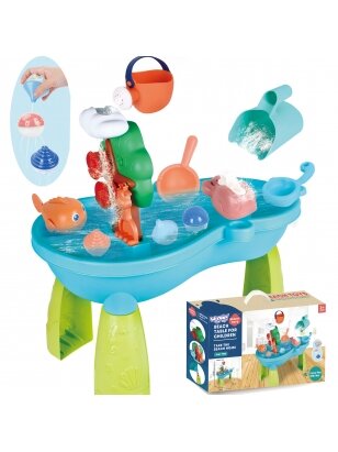 WOOPIE Water Table 2in1 Sandbox krioklys 10 vnt.