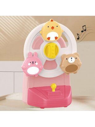 WOOPIE BABY Music Box Carousel Animals Mokomasis muzikinis žaislas