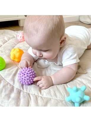 WOOPIE BABY Sensory Squeeze Blocks 6 vnt.