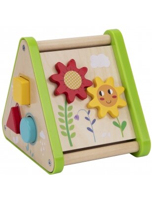 TOOKY TOY Box XXL Montessori edukacinė 6in1 sensorinė dėžutė 19-24 mėn.