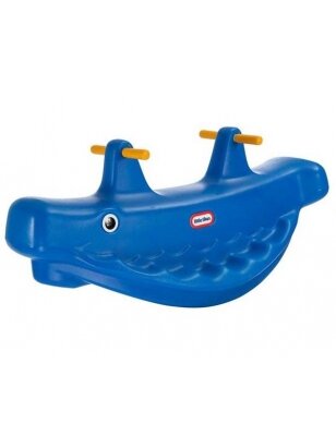 LITTLE TIKES Blue Rocking Whale Rocker