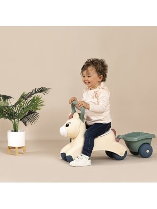 SMOBY Little First Pony Ride On Pony su priekaba