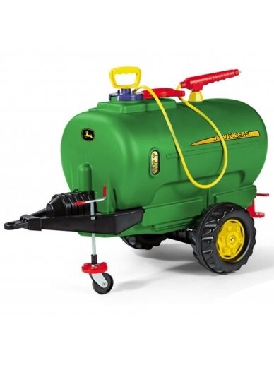 Rolly Toys rollyTanker Cisterna priekaba su purkštuvu ir pompa John Deere 10L