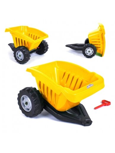 WOOPIE ACTIVE TRAILER priekaba Geltona 35 kg