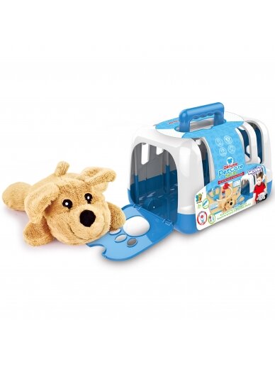 WOOPIE Little Veterinary Set Dog Transporter 6 vnt. 2