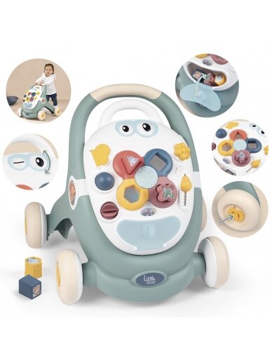 SMOBY stumdukas Little Walker 3in1 11