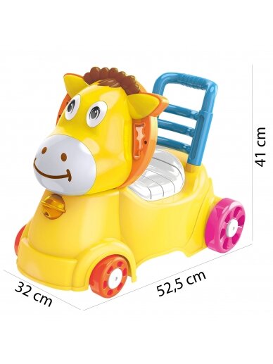 WOOPIE BABY Walker Ride-on Puodukas 3in1 asilas 5