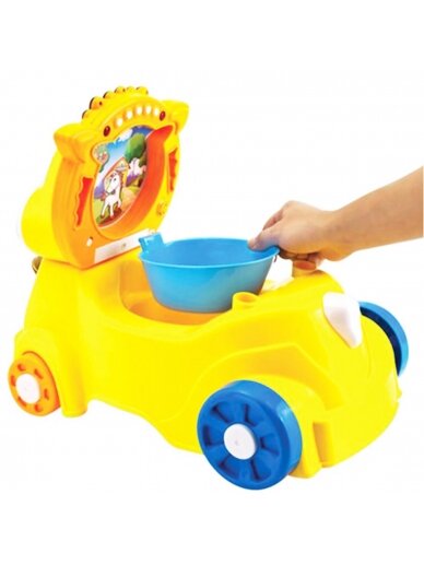 WOOPIE BABY Walker Ride-on Puodukas 3in1 asilas 6