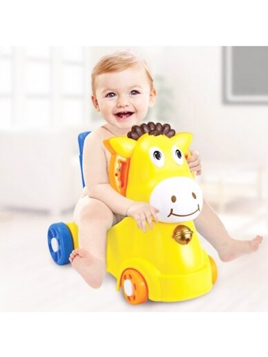 WOOPIE BABY Walker Ride-on Puodukas 3in1 asilas 7