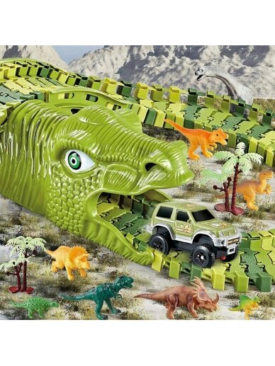 WOOPIE XXL Car Track Dinosaurs 240 vnt. 3