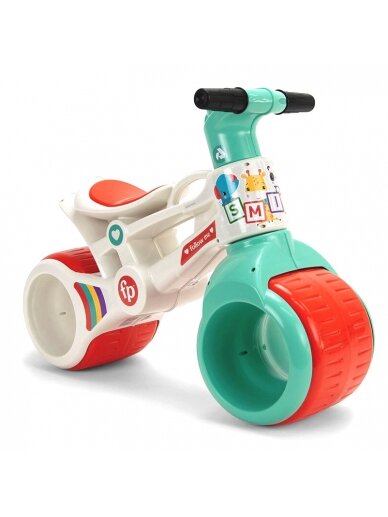 INJUSA Ride On Balance Bike Fisher Price platūs ratai