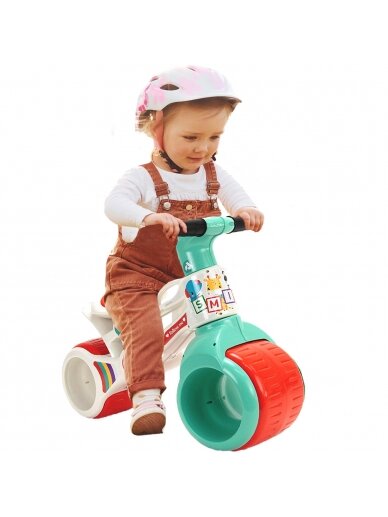 INJUSA Ride On Balance Bike Fisher Price platūs ratai 1