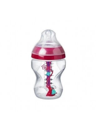 Buteliukas Tommee Tippee 0+ 260ml 225764 rožinis