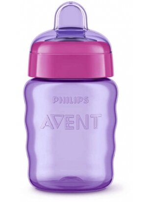 Puodelis PHILIPS AVENT su kandikliu Classic 260ml 9mėn+ SCF553/03 Violet