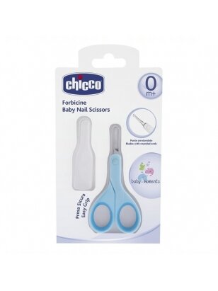 CHICCO žirklutės Blue 0m+