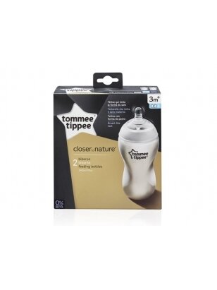 Buteliukas 3m+ Tommee Tippee 226204 2vnt