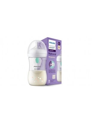 Buteliukas Philips Avent Responsive Natural Fresh Bablet Bear 260ml SCY673/82