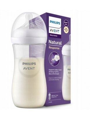 Buteliukas PHILIPS AVENT Natural Response Anticolic SCY673/01 260ml.