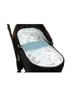 Pagalvėlė Sensillo su pleduku Velvet Walker Set Blue