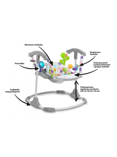 Toyz Activity sėdynė 4