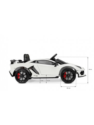 Akumuliatoriumi varomas automobilis Toyz Lamborghini Aventador SVJ 19