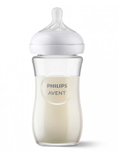 Stiklinis buteliukas Philips Avent Responsive Natural 240ml SCY933/01 3