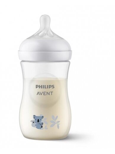 PHILIPS AVENT 83019 Buteliukas "Natural Response" KOALA, 1 mėn.+, 260ml, SCY903/67 3