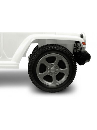 Paspiriamoji mašinėlė Toyz Jeep Rubicon White 6