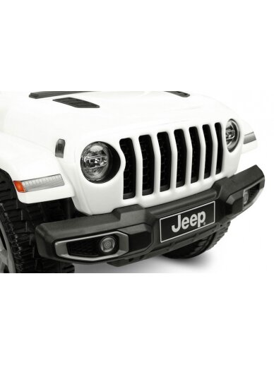 Paspiriamoji mašinėlė Toyz Jeep Rubicon White 7