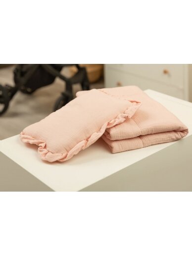 Patalynės komplektas SENSILLO Muslin Pink 2