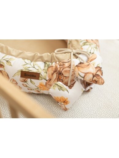 Lizdelis SENSILLO Velvet Floral Beige 80x45 5