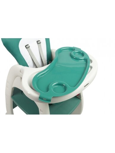 Maitinimo kėdute CARETERO Homee 2in1 Green 9