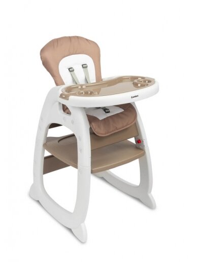 Maitinimo kėdute CARETERO Homee 2in1 Brown 6