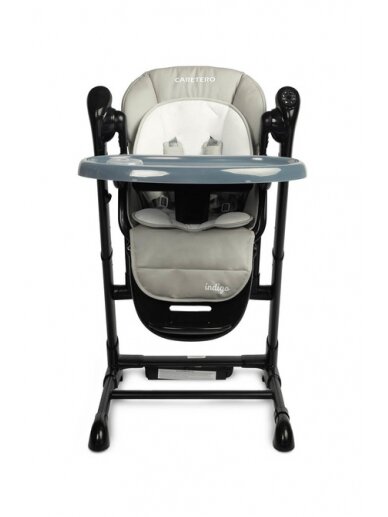 Maitinimo kėdutė - sūpynės CARETERO Indigo Black Grey 5