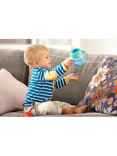 PHILIPS AVENT puodelis su snapeliu CLASSIC, žalias, 6 mėn+, 200 ml. 3