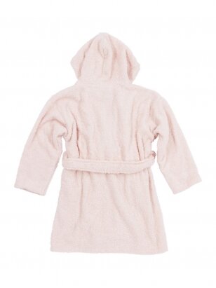 Frotinis chalatas vaikams, Meyco Baby ( Soft Pink)