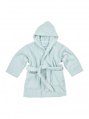 Terry bathrobe for children, Meyco Baby, (Light blue)