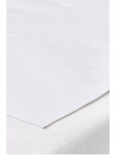 Waterproof sheet protector, 40x50, by Meyco Baby (white) 1