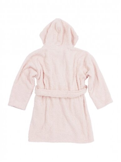 Frotinis chalatas vaikams, Meyco Baby ( Soft Pink) 1