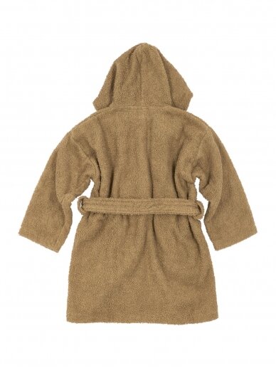 Terry bathrobe for children, Meyco Baby, (Toffe) 1