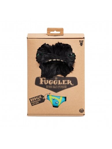 FUGGLER plush monster Wide Eyed Weirdo, black, 320-15130-I 1