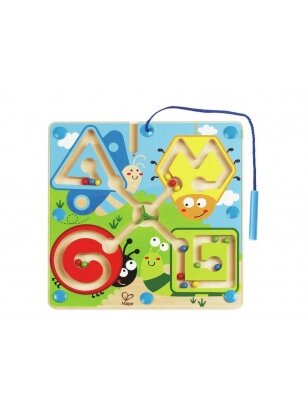 HAPE magnetinis žaidimas Best Bugs Magnetic Maze, E1709B