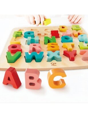 HAPE raidžių dėlionė Chunky Alphabet, E1551